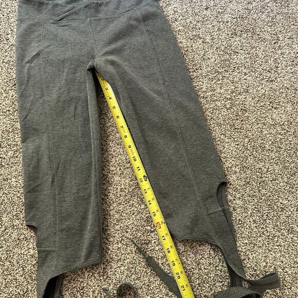Free People Movement gray tie-ankle leggings size M - Picture 9 of 11